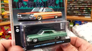 LevelMDiecast: Premium Haul Time - Greenlight Lowriders, Military and Route Runners PLUS MiniGT