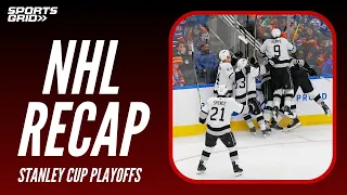 Stanley Cup Playoffs Recap | Kings Stun Oilers | Bruins & Golden Knights Take Series Lead | 4/25/24