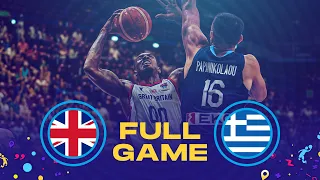 Great Britain v Greece | Full Basketball Game | FIBA EuroBasket 2022