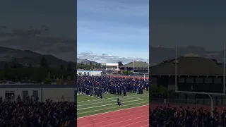 Graduation cap toss 👩‍🎓 👨‍🎓 🎓 #graduation #brunomars #uptownfunk #shorts