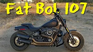 Тест-Драйв H-D Fat Bob 107