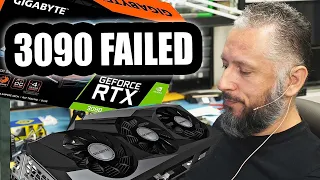 Gigabyte Does it again. 3090 Graphics card repair - Failed and won't power on.