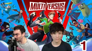 Hasanabi gets sponsored to play MULTIVERSUS with Sykkuno [Part 1]