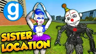 BRAND NEW Gmod FNAF SISTER LOCATION PILL PACK SPOTLIGHT! Gmod FNAF Sandbox!