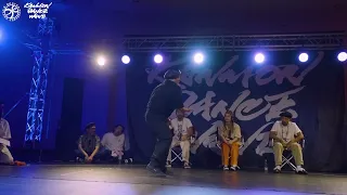 【TOP8 LOCKING 】はっぴー vs Zabu │ KANMON DANCE WAVE 2023 │ FEworks