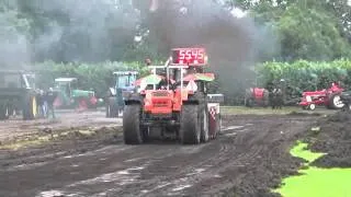 TrekkerTrek Hoeven 2011  Kees den Engelsen met de Fiat 1300DT Super in de 6 ton Agri-sport  finale