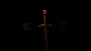 Cinematic bronze sword