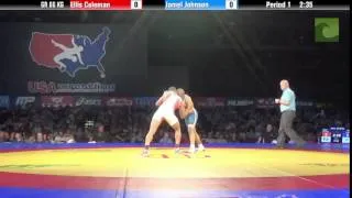 66 KG SF - Ellis Coleman (Army WCAP) vs. Jamel Johnson (Army WCAP)