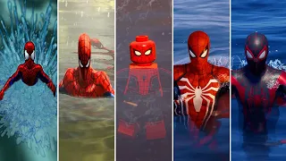 Swimming Evolution in Spider-Man Games