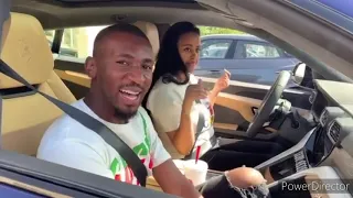 Passion java surprise his wife with a  machine car (another lambo)