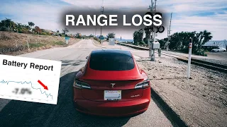 How BAD is Tesla Battery Degradation? How Many MILES My Tesla Model 3 LOST After 1 Year