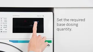 How to use your Bosch Washing Machine iDos Settings