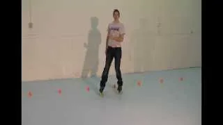 Learning Freestyle Slalom: 1 Foot