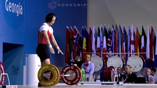 Rim Un Sim (63) - 100kg, 103kg, & 105kg Snatches @ 2016 Junior Worlds