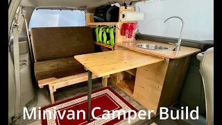 Simple, Sturdy Minivan Camper Build