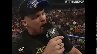 Stone Cold Challenges Triple H 9/16/99