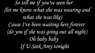 If U Seek Amy - Britney Spears - Lyrics