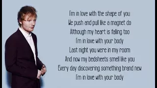 Shape of You - Ed Sheeran (Lyrics)