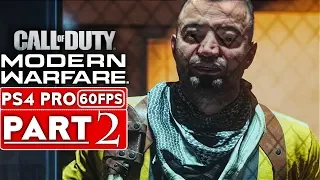 CALL OF DUTY MODERN WARFARE Gameplay Walkthrough Part 2 Campaign [1080p HD PS4] - No Commentary