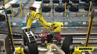 Automated Tyre Repair Robotics at ContiLifeCycle Ivybridge