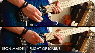 Iron Maiden - Flight of Icarus (Dave Murray / Adrian Smith) Solo Cover by Sacha Baptista
