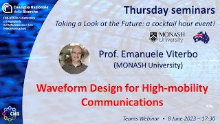 Waveform Design for High-mobility Communications