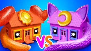 CATNAP Y DOGDAY ¿Quién Es MÁS FUERTE? ¡Construimos Una Pequeña Casa En Casa!