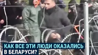 Как мигранты оказались в Беларуси?