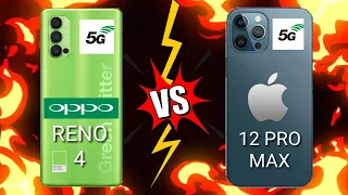 OPPO RENO 4 PRO 5G VS IPHONE 12 PRO MAX 5G Which is BEST?