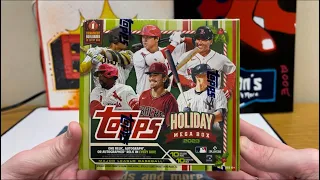 NEW RELEASE! 2023 TOPPS HOLIDAY MEGA BOX OPENING! 🎅 ❄️ ☃️