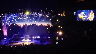 James Taylor with son, Henry on 10-30-21 at the Honda Center