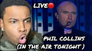 THIS IS ONE TO SEE!! Phil Collins - In The Air Tonight LIVE HD [REACTION]