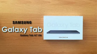 Silent Unboxing #19 // Unboxing Samsung Galaxy Tab A7 Lite
