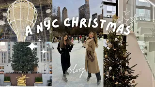 nyc vlog | christmas in the city: ice skating & things to do in new york for the holidays