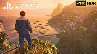 Uncharted 4: A Thief's End Walkthrough (PS5) Chapter 6: Once a Thief (4K 60FPS)