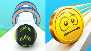 UNLOCKED NEW BALL - Going Balls Vs Coin Rush Android iOS Mobile Gameplay Walkthrough