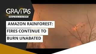 Gravitas: Amazon Rainforest: Fires continue to burn unabated