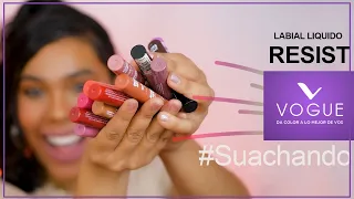 Labiales RESIST de VOGUE! Los MEJORES?? SWATCHES #MaquillajeColombiano #CosmeticosColombianos