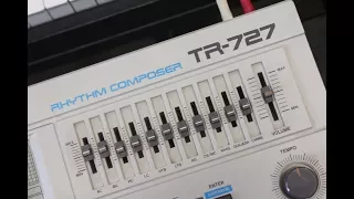 Roland TR-727 Factory Demo