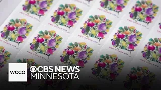 Designer's floral patterns become newest forever stamp