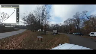 Salt Fork State Park Campground, Ohio 360 Degree Video (Camp Sites C Loop)