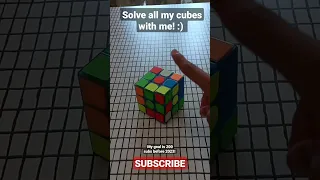 I'm still learning how to solve a square-1 and I am not doing good 😭 #shorts #cubing #square1