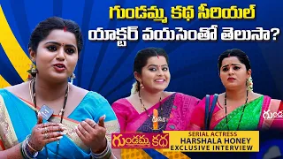 గుండమ్మ కథ సీరియల్ యాక్టర్ వయసెంతో తెలుసా | Serial Harshala Honey Exclusive Interview