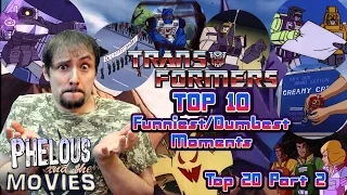 Transformers Top 10 Funniest Dumbest Moments (Top 20 Part 2) - Phelous