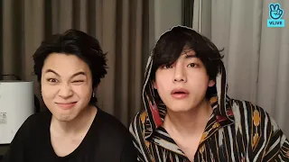 V Jimin JK VLIVE 28.11.21 Трансляция Техёна,Чимина,Чонгука 1/3 [ RUS SUB ][ РУС САБ ]