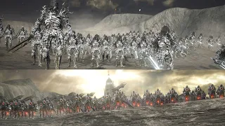 40 Ringed Knights VS 100 Darkwraiths