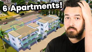 I turned this 50x40 lot into 6 Apartments!