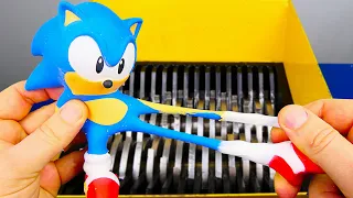 Shredding Stretchy SONIC the HEDGEHOG Toy Figure!