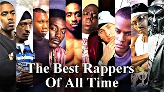 Top 100 - Best Rappers Of All Time (2017)