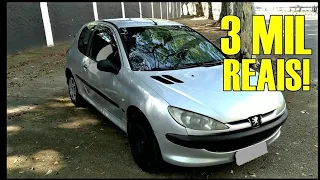 Peugeot 206 de 3 Mil! Será que vale?